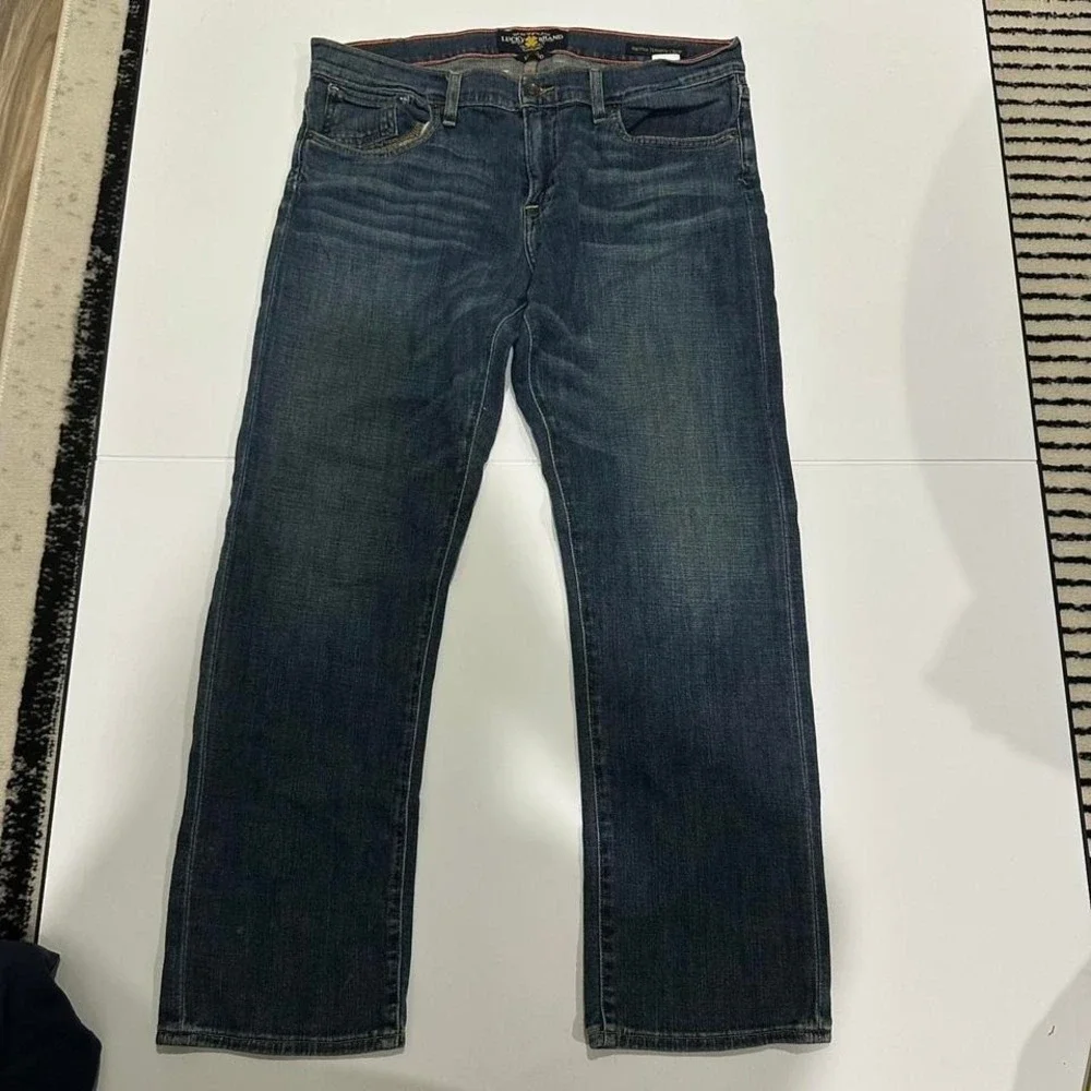 LUCKY BRAND jeans size 10 Woman's  Sienna Tomboy Crop - Picture 2 of 6